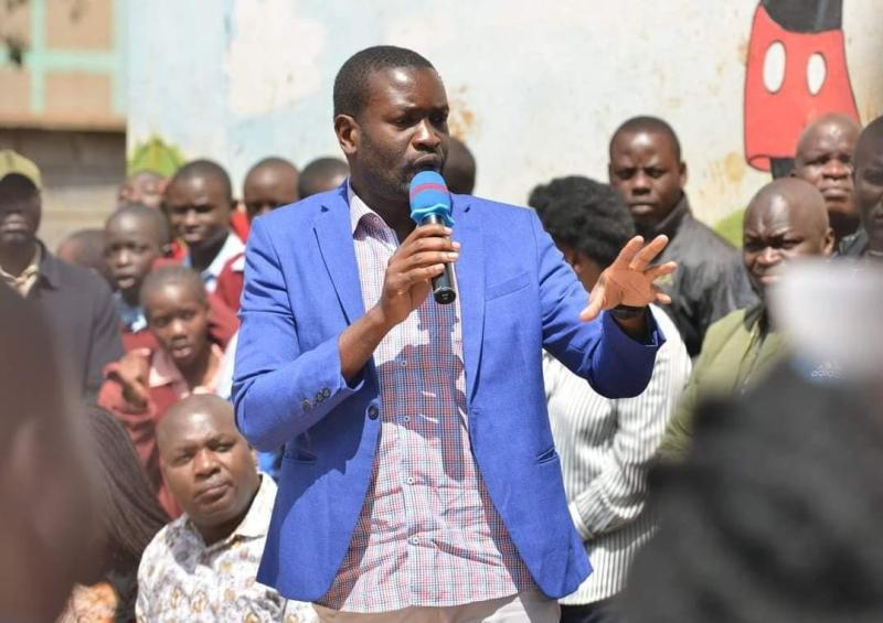File image of Senator Edwin Sifuna.